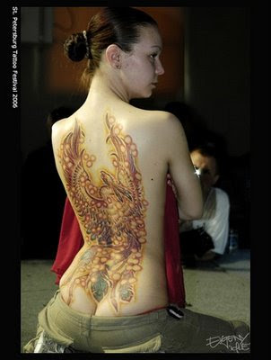 Women tend to choose the area where the Girly Tattoo Designs