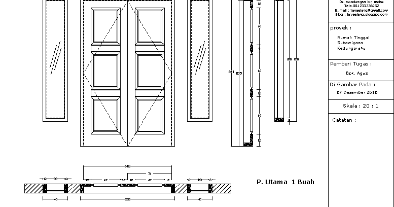 ukuran pintu minimalis ukuran pintu minimalis