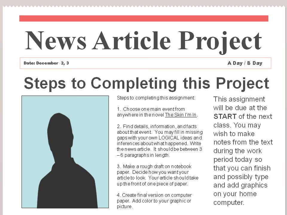 Gould News at LASOTA News Article Assignment