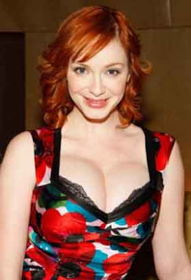 CHRISTINA HENDRICKS PICTURES - Breasts Cleavage Measurements BIO IMDB