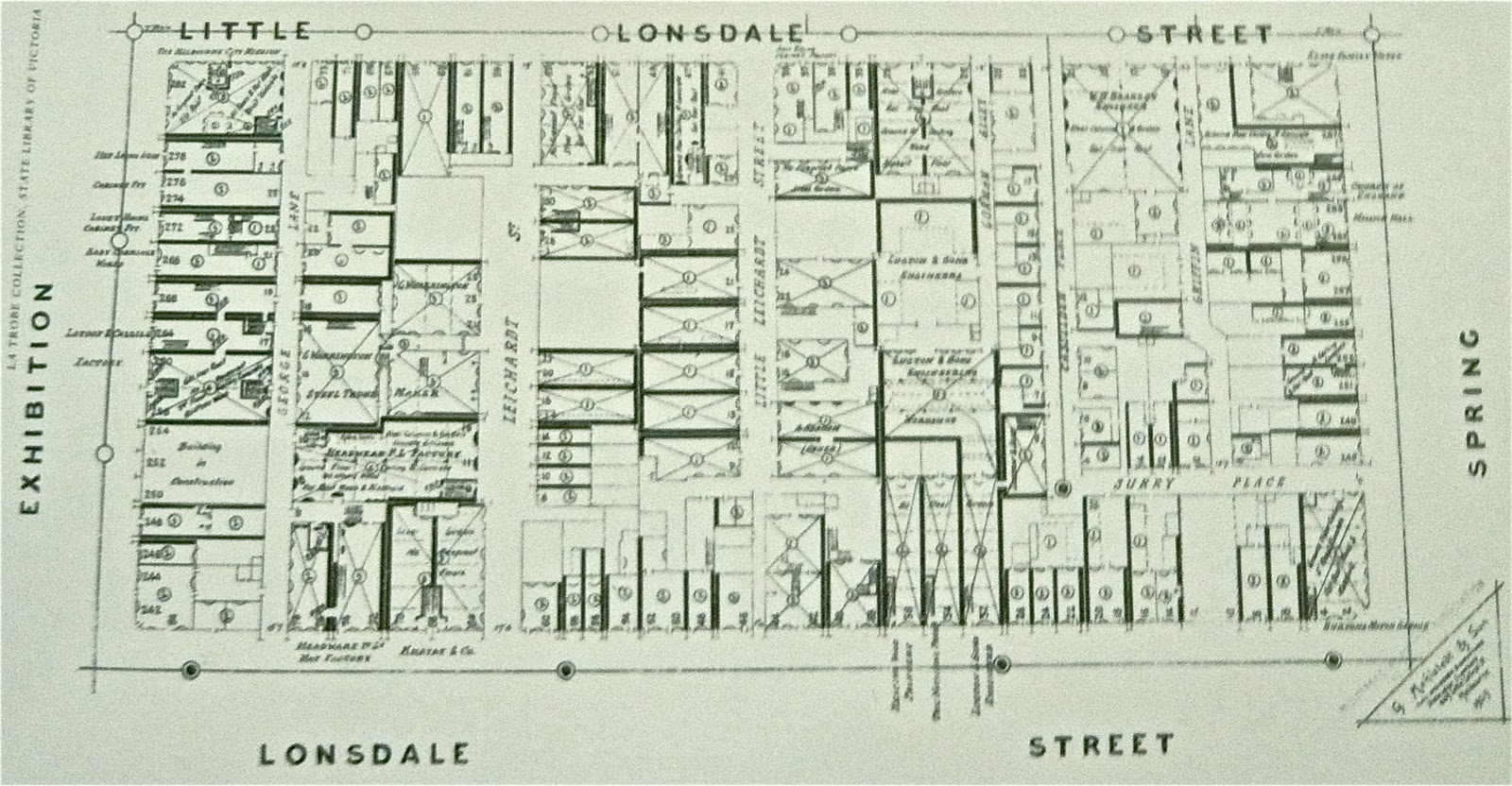 Melbourne Curious Little Lon Melbourne's Vanished