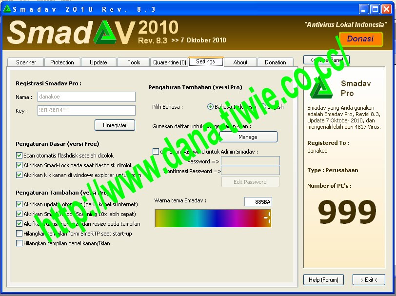 Cara Menghilangkan Tanda Blacklist Smadav 8.3 - ID Creative Blogs