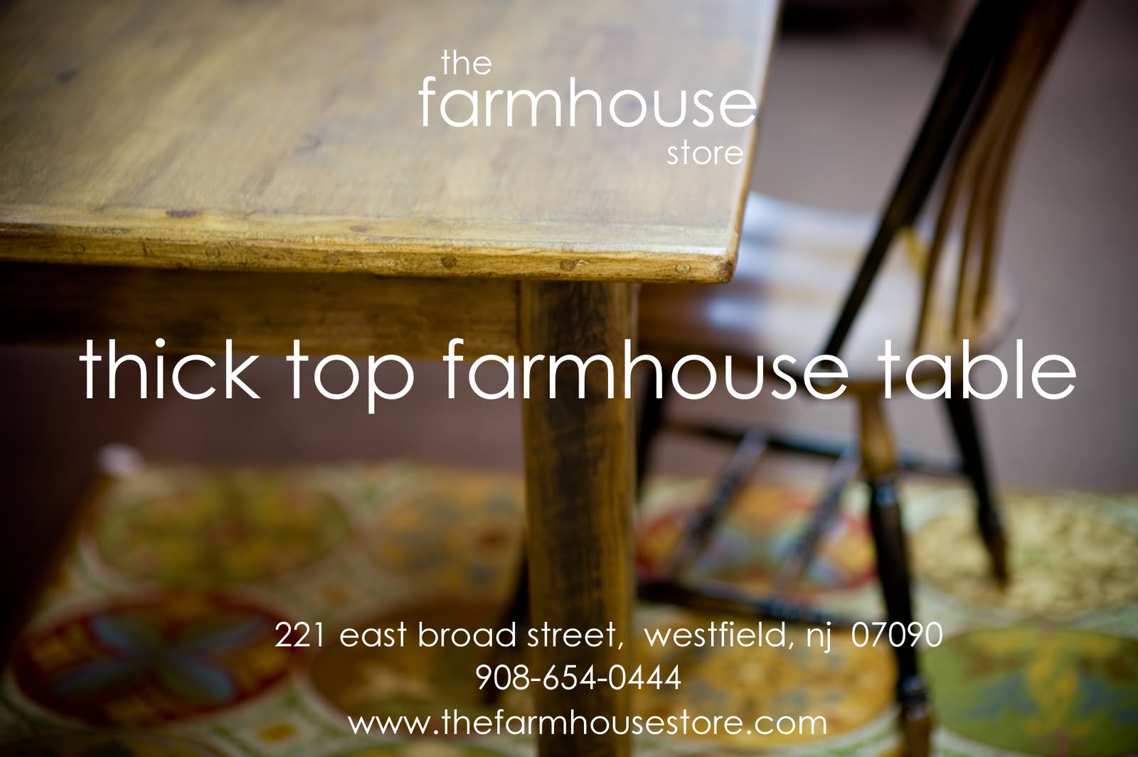 The Farmhouse Store farmhouse tables