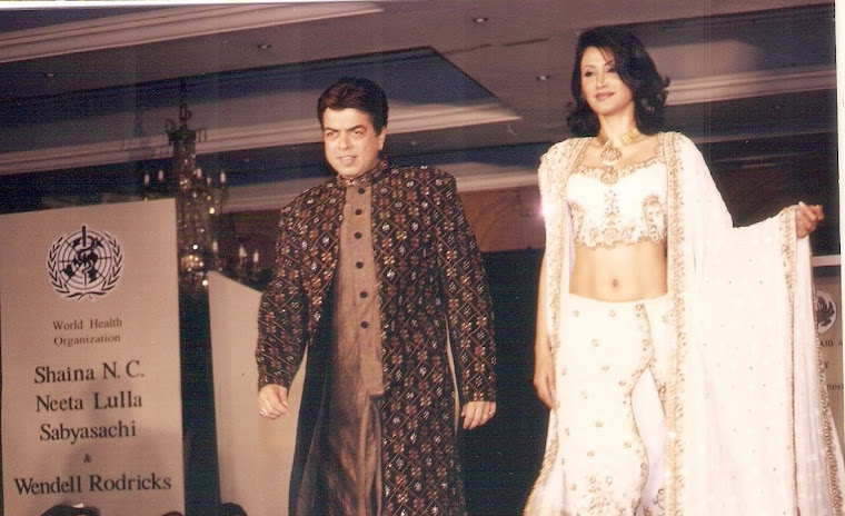 Cat Walk for a cause in Nita Lulla's creation with the Model Reshma Bombaywala