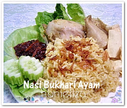 nasi bukhari ayam hanieliza cooking resepi