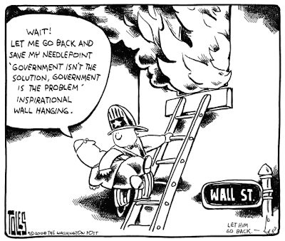 Tom Toles cartoon, Washington Post 9-18-08