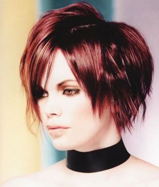 short length hairstyle. Length Layered Hairstyles