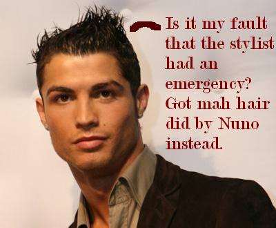Cristiano Ronaldo Hairstyles in 2010 - Real Madrid