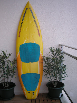 vintage surfboard collector UK 1980s Roger Cooper thruster
