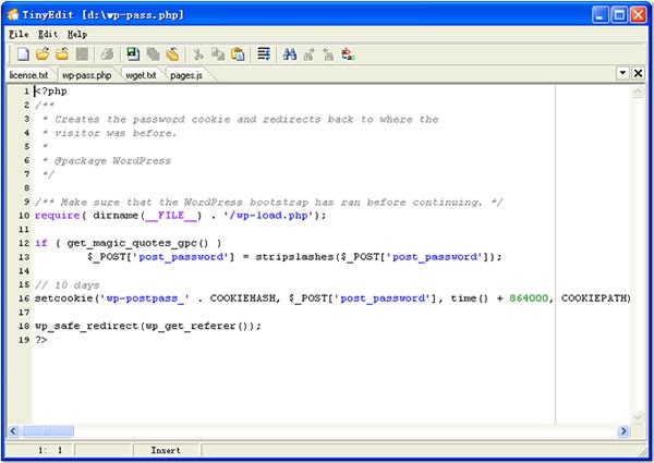Free Text Editor for Windows