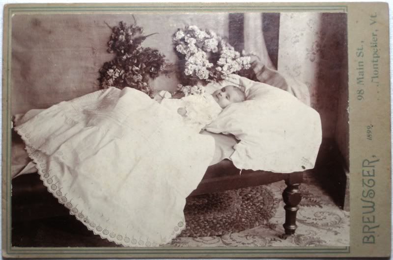 Early Post Mortem Photography Dead Baby