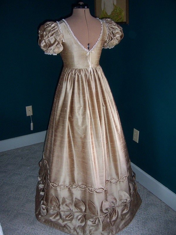 Chantal's Studio: 1820 Ball Gown Reproduction