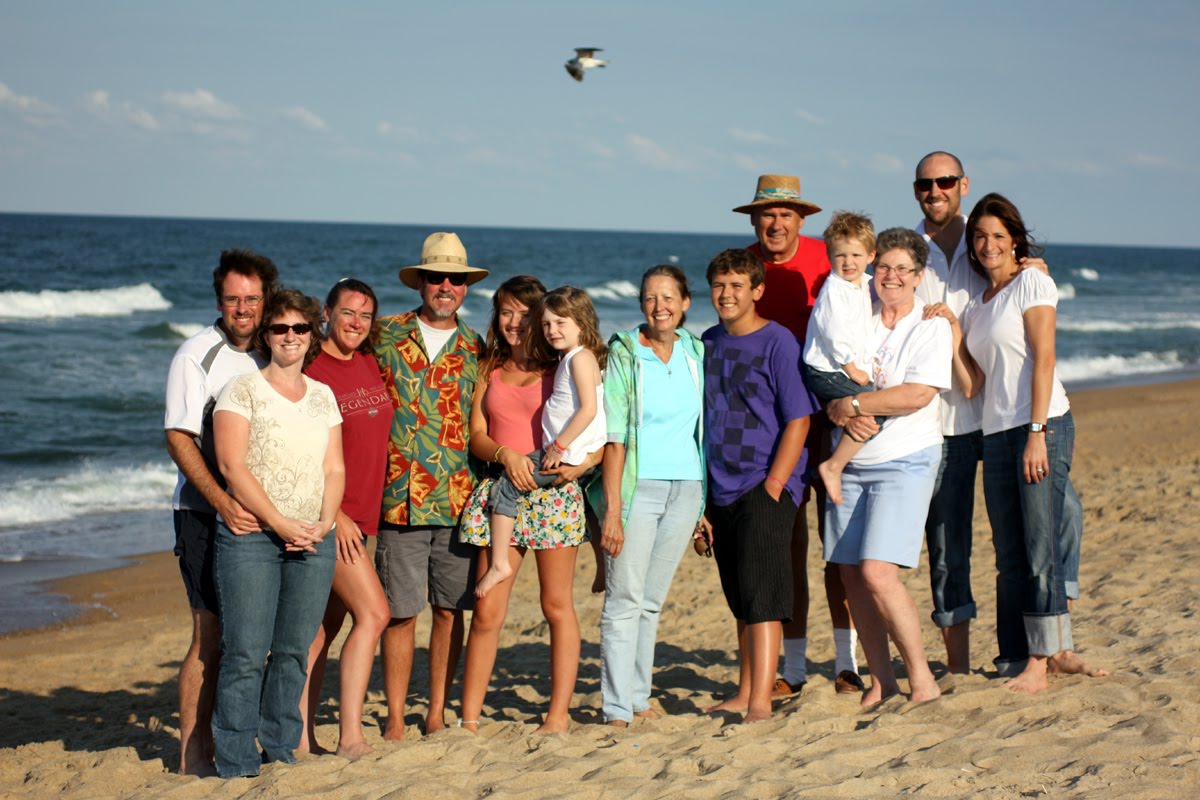 Adventures of SCJack Family Beach Vacation Group Photo