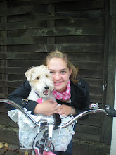 Me and Sophie on my Awesome PINK Bike