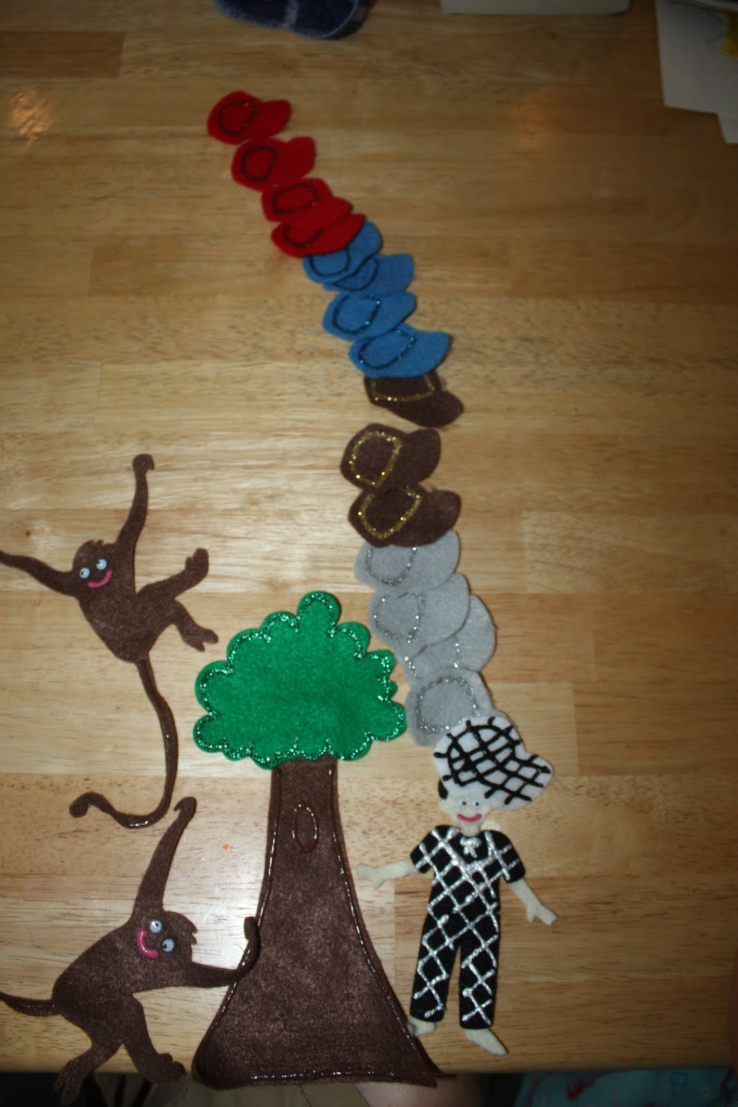 Superheroes and Princesses Caps for Sale Day 1