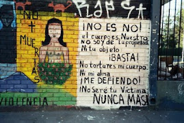 Mural feminista chileno