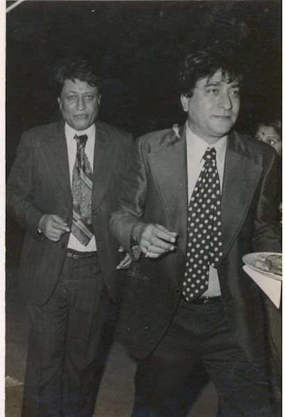 With his Younger Brother Ravinder Kapoor