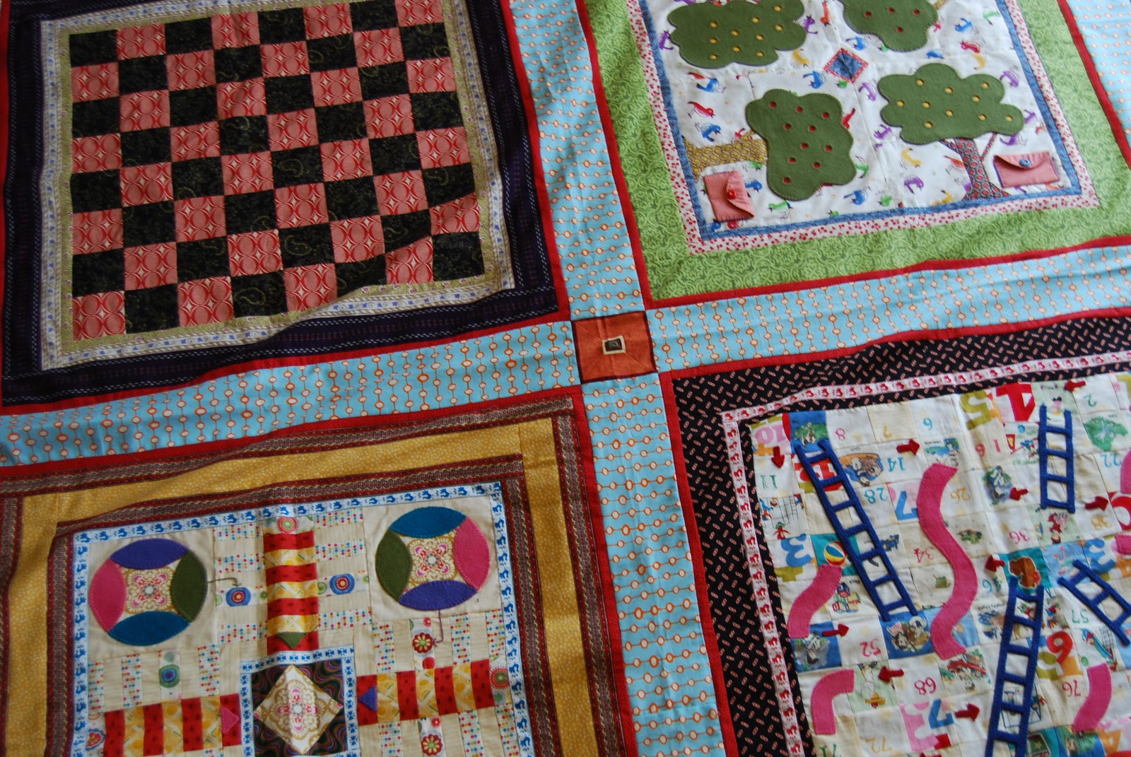 Alpine Quilt Retreats Game Board Quilt