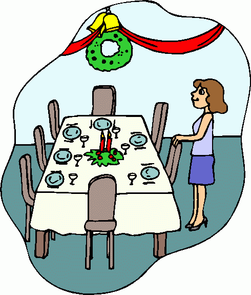 free clipart restaurant table - photo #48
