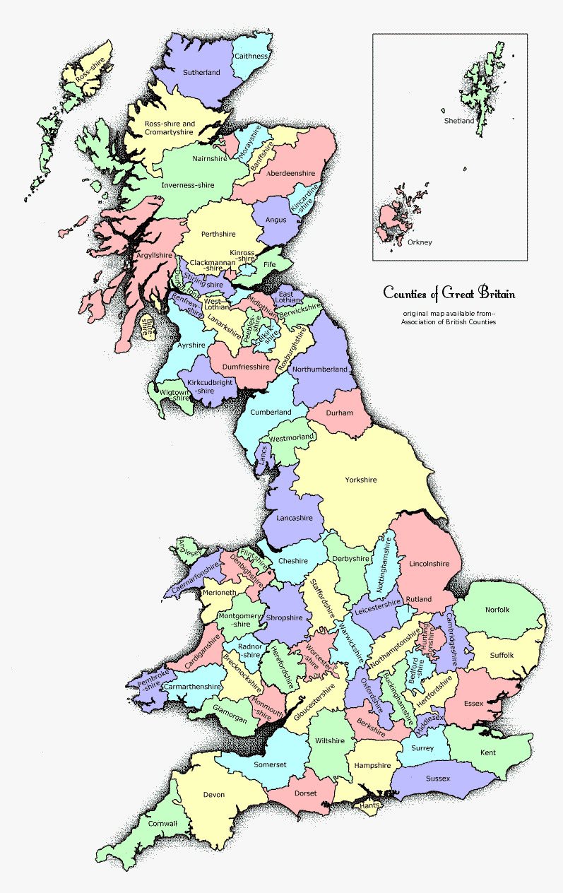 clipart map of great britain - photo #24