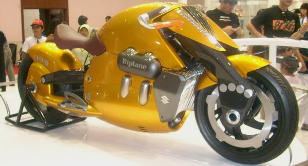 РњРѕС‚РѕС†РёРєР» Suzuki Biplane