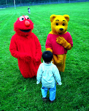 Pooh and Elmo