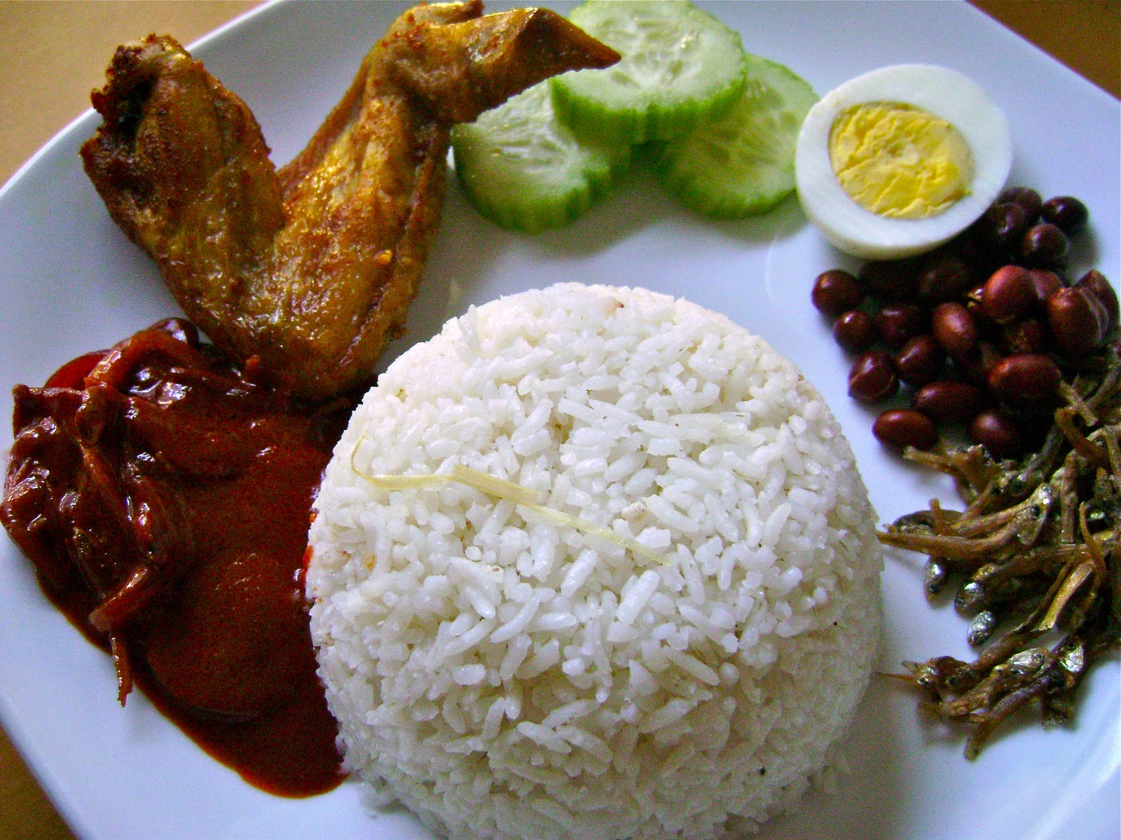 Savories and Sweets by Keyna Nasi Lemak With Fried Chicken
