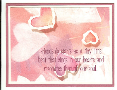 Friendship Cards: Printable Friendship Cards