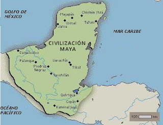 Ubicacion de la cultura Maya