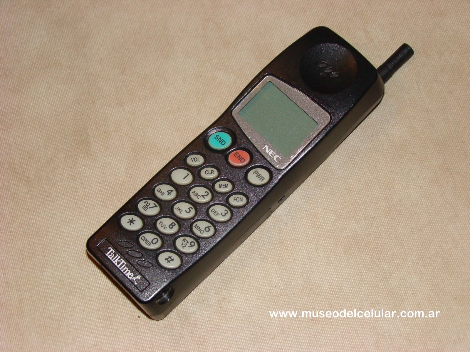 vintage mobile phone: #190 Nec TalkTime 800