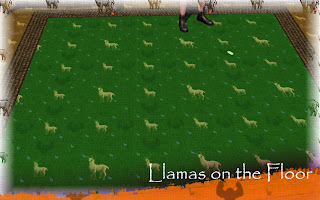 Llamas on the Floor