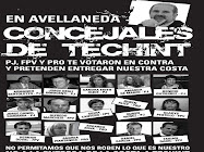 Concejales de Techint en Avellaneda
