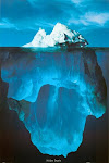 This is only the Skin of the Iceberg above Water