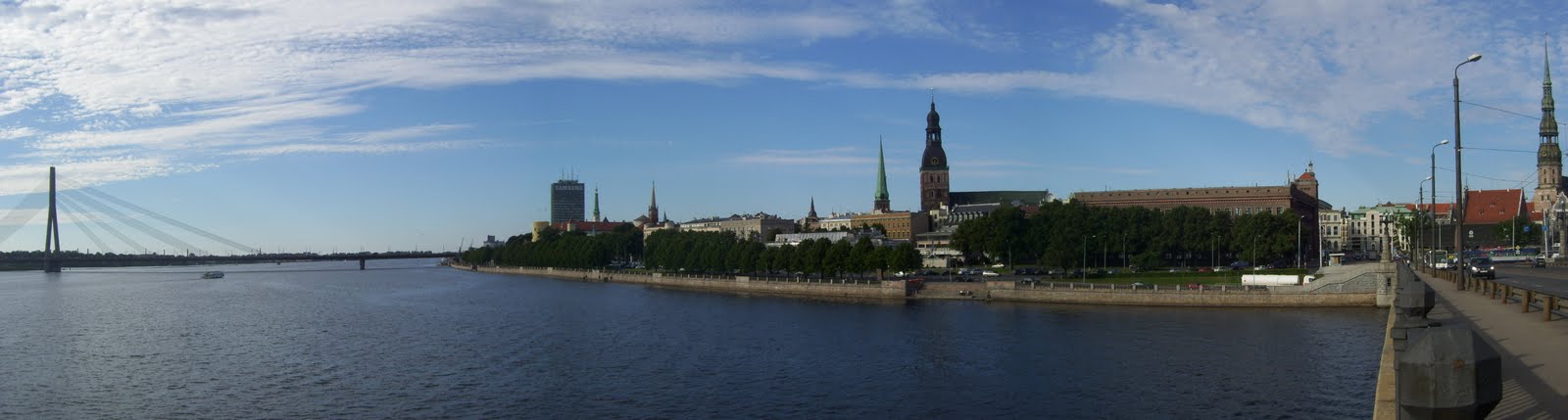 Riga City Skyline