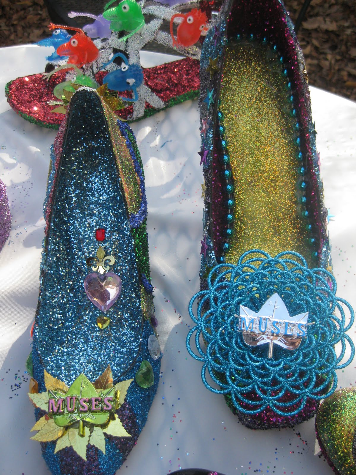 Johanna Muses Shoe Decorating Party