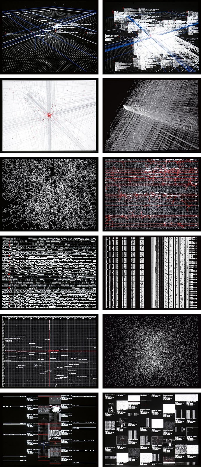 Fx Reflects Ryoji Ikeda, data.matrix[no.110], 2010 Forum, Centre Pompidou