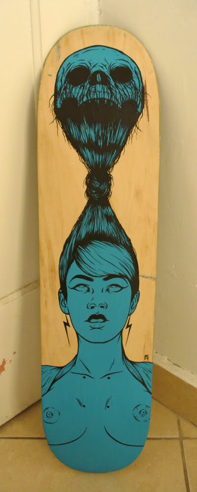 FLUSHDELAY :: illustration+design: Skateboard