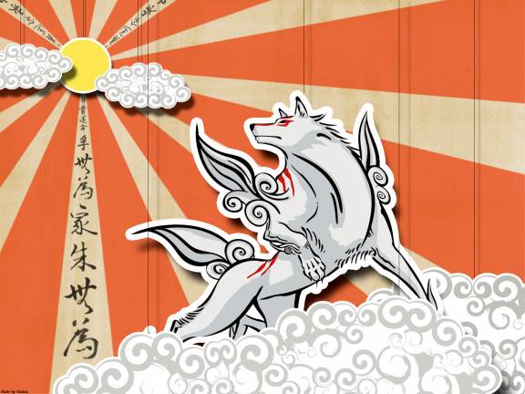 Wolf Wallpaper by KawaiiChibi Chan - Abstract, Animals, Art, Dog, Dogs,