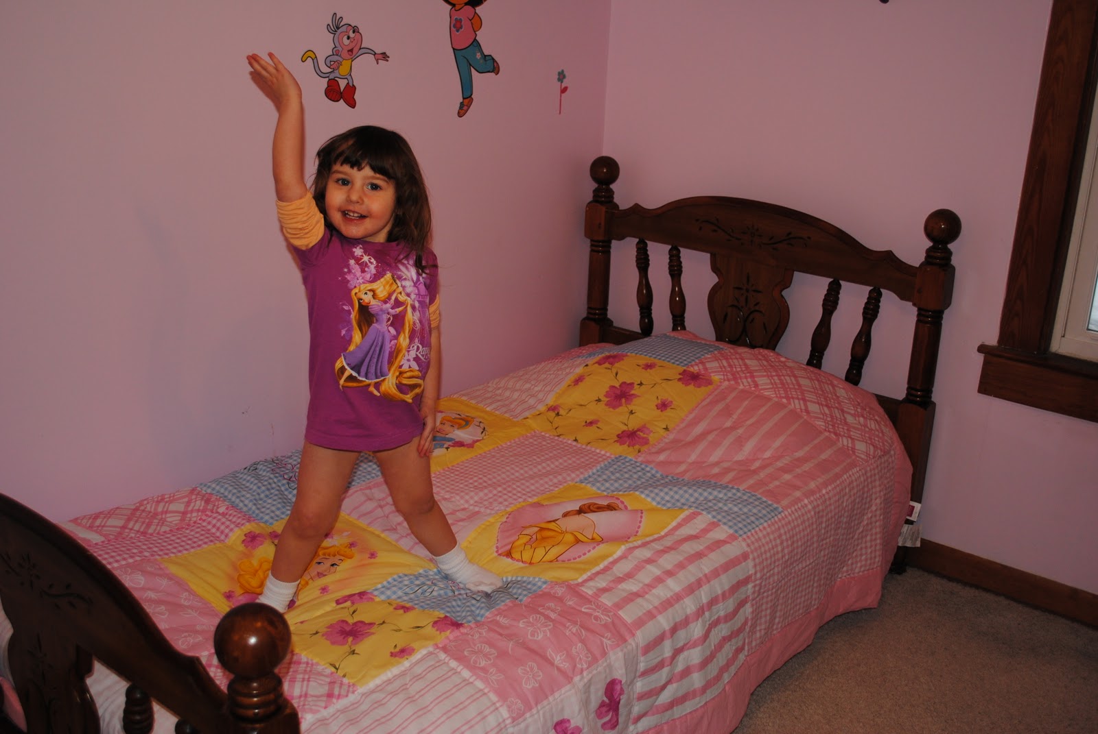 latent chestnut Big Girl Bed