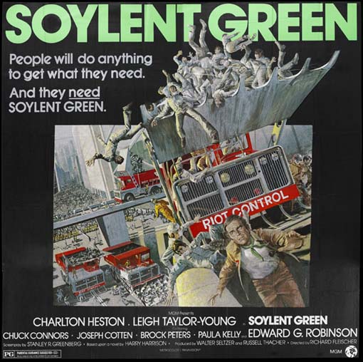 BLACK HOLE REVIEWS: SOYLENT GREEN (1973) - film vs book