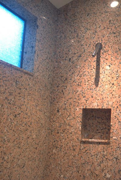 granite shower