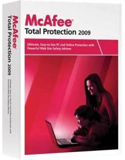 McAfee Total Protection 2009 Ativado