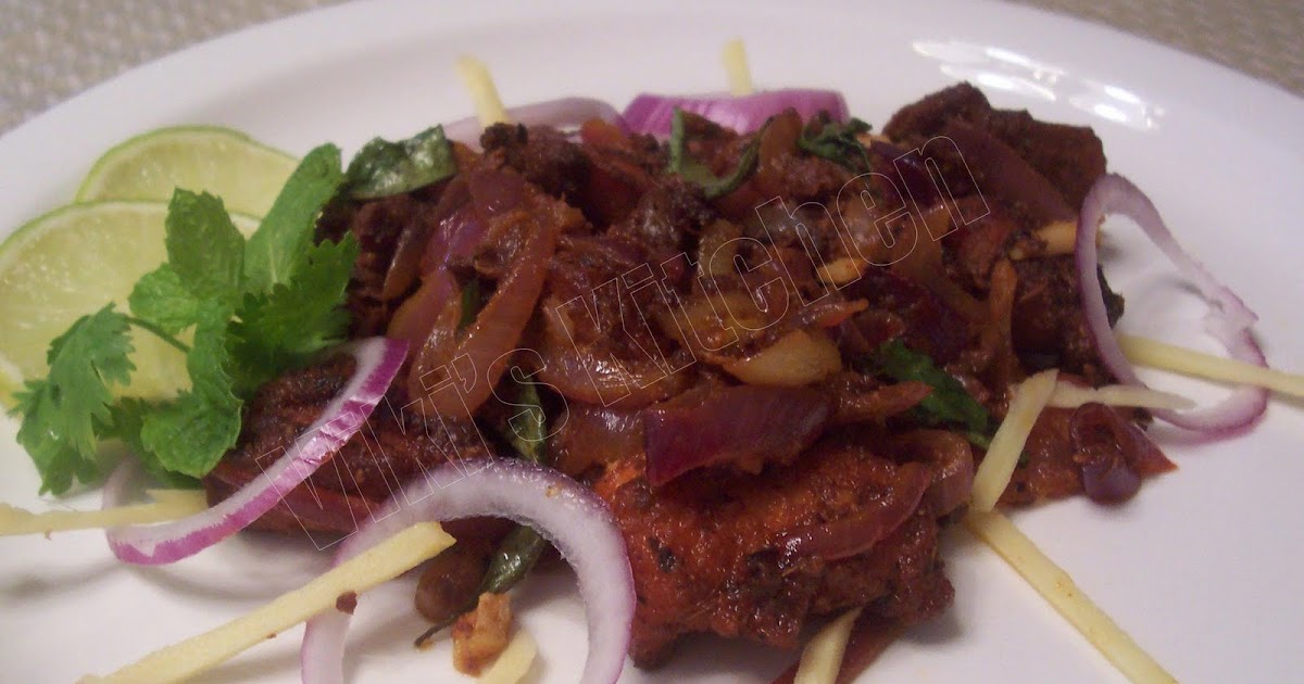 Viki 's Kitchen Ginger chicken (Indian version)