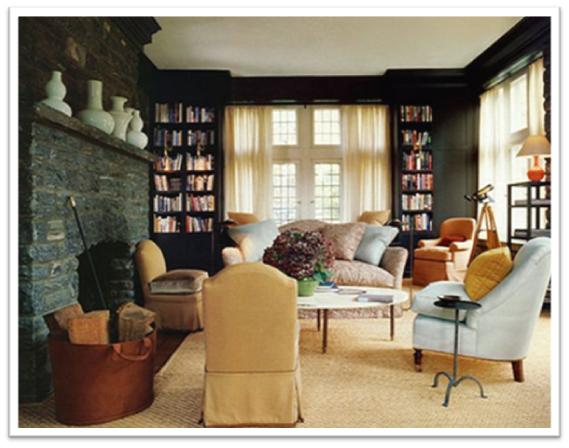 decora y disena: Decoración Interior de Salas Colores