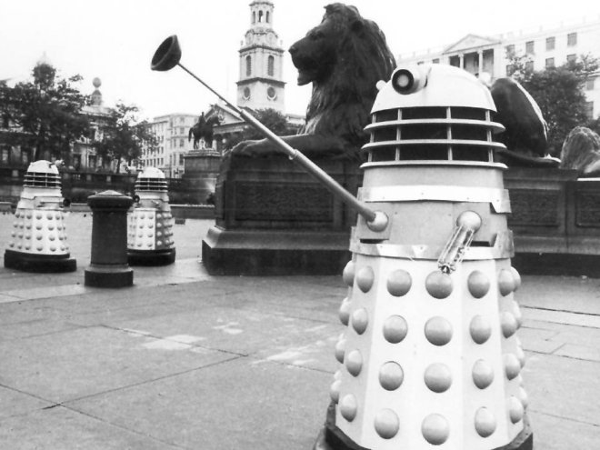 The Dalek Invasion of Trafalgar Square!