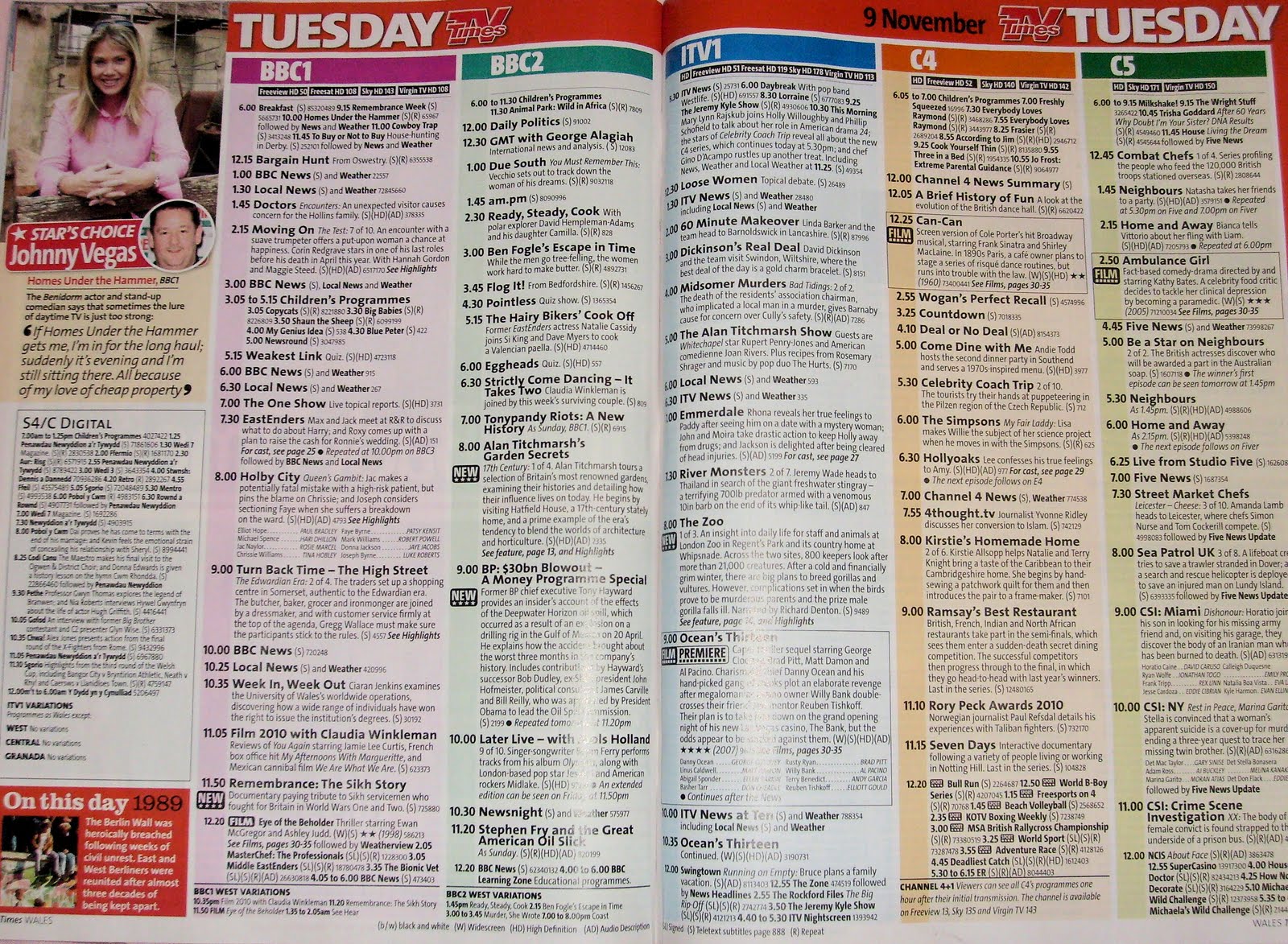 A2 Media Advanced Portfolio Research and Analysis TV listing magazine
