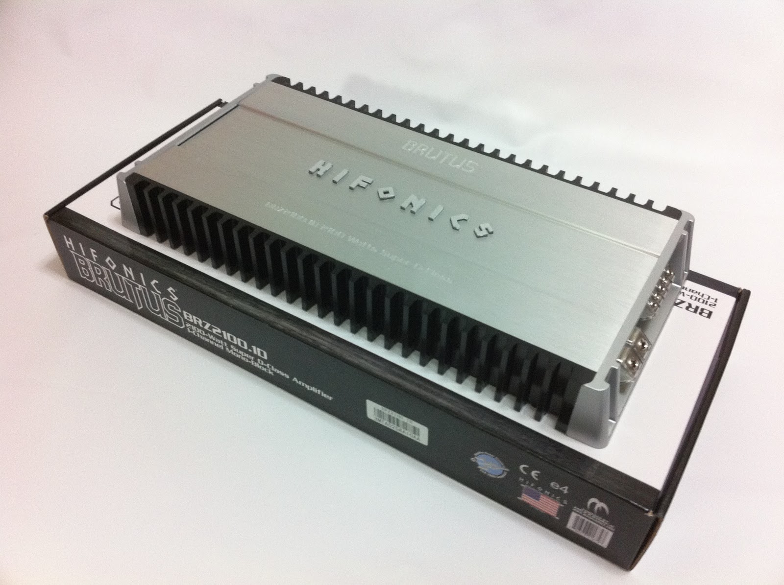 HM Audio Parts. Hifonics Brutus BRZ2100.1D