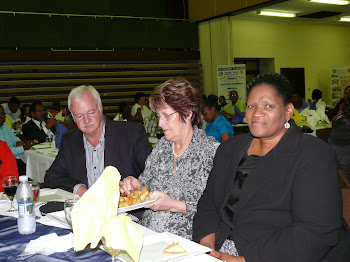 member of Parliament- Lynette Zwane and Deputy Mayor of HCM  Johnny de Wet and his wife