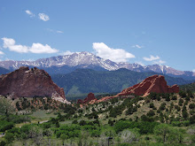 Pikes peak and Garden of the gods