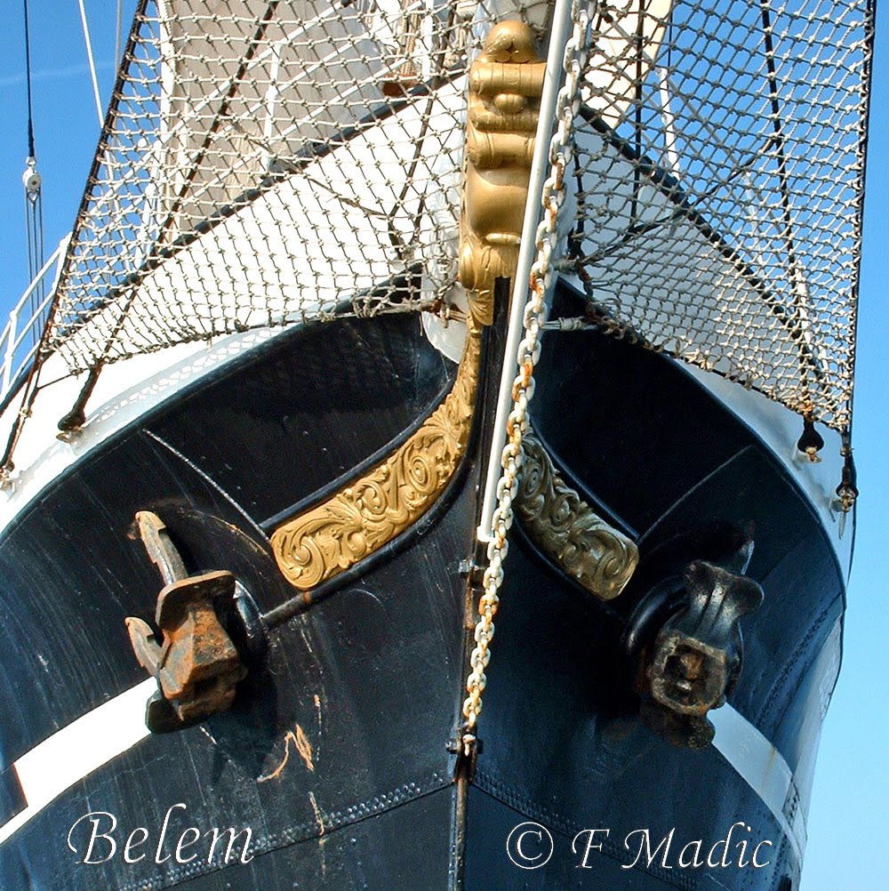 Voilier à trois, quatre ou cinq mâts BELEM